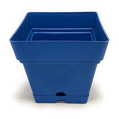 Square pot with carrier